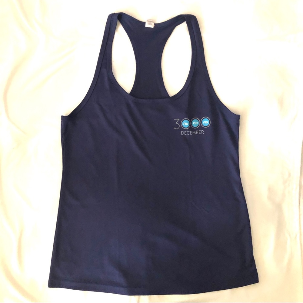 Alo Yoga Racerback Power Up Tank Purple Size M